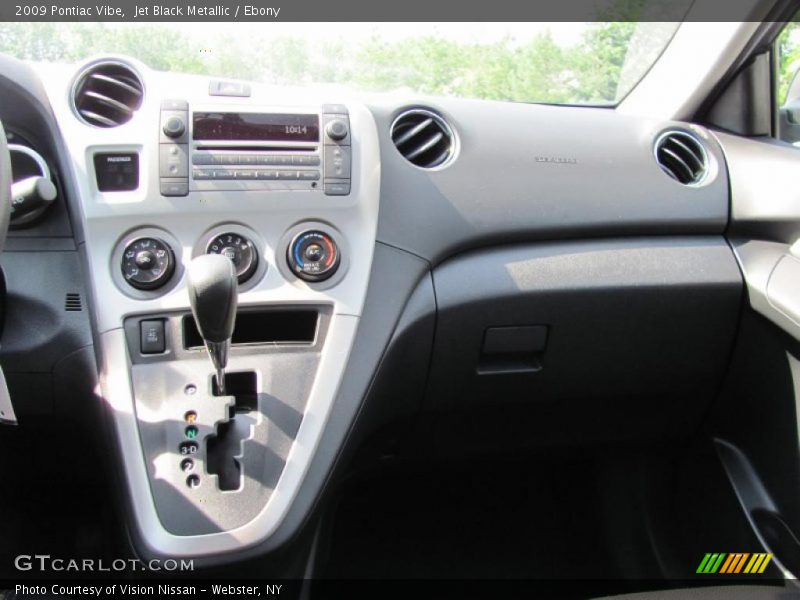 Jet Black Metallic / Ebony 2009 Pontiac Vibe