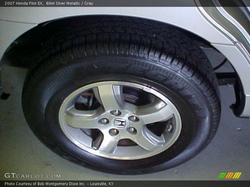 Billet Silver Metallic / Gray 2007 Honda Pilot EX