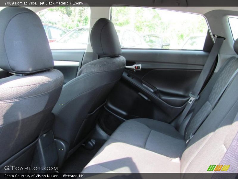 Jet Black Metallic / Ebony 2009 Pontiac Vibe