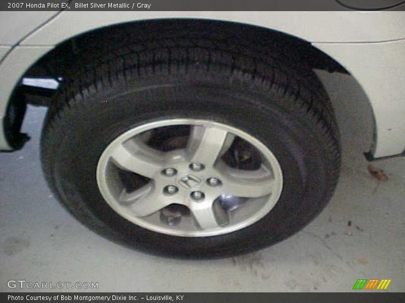 Billet Silver Metallic / Gray 2007 Honda Pilot EX