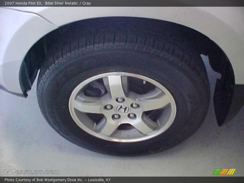 Billet Silver Metallic / Gray 2007 Honda Pilot EX