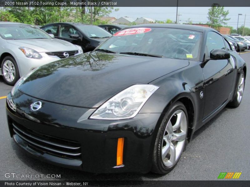 Magnetic Black / Charcoal 2008 Nissan 350Z Touring Coupe