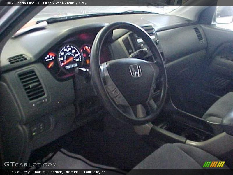 Billet Silver Metallic / Gray 2007 Honda Pilot EX