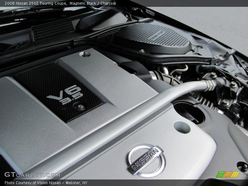 Magnetic Black / Charcoal 2008 Nissan 350Z Touring Coupe