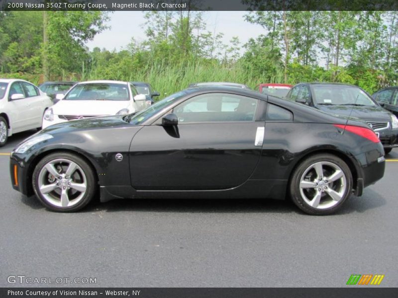 Magnetic Black / Charcoal 2008 Nissan 350Z Touring Coupe