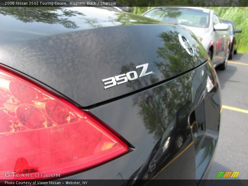 Magnetic Black / Charcoal 2008 Nissan 350Z Touring Coupe