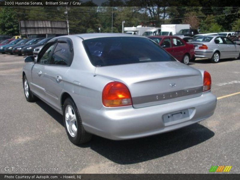 Brilliant Silver / Gray 2000 Hyundai Sonata