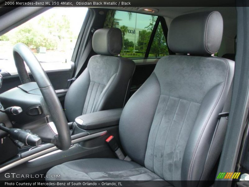 Obsidian Black Metallic / Black 2006 Mercedes-Benz ML 350 4Matic