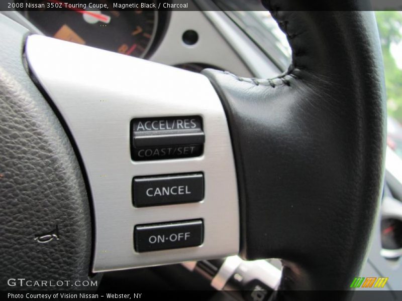 Magnetic Black / Charcoal 2008 Nissan 350Z Touring Coupe