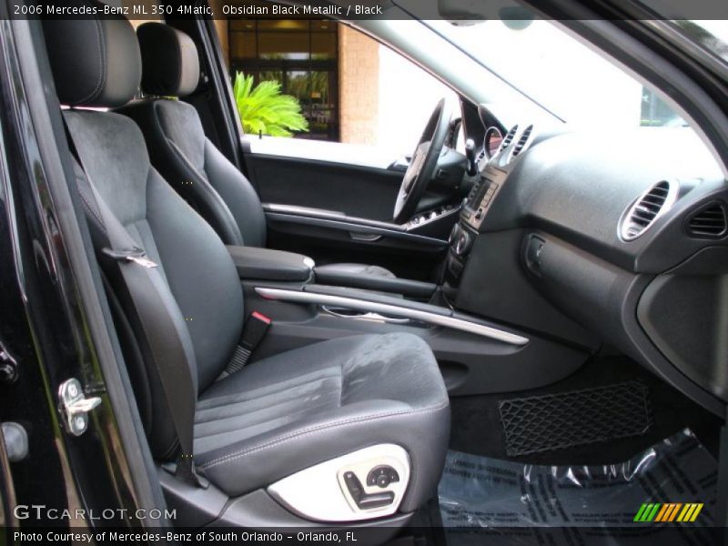 Obsidian Black Metallic / Black 2006 Mercedes-Benz ML 350 4Matic
