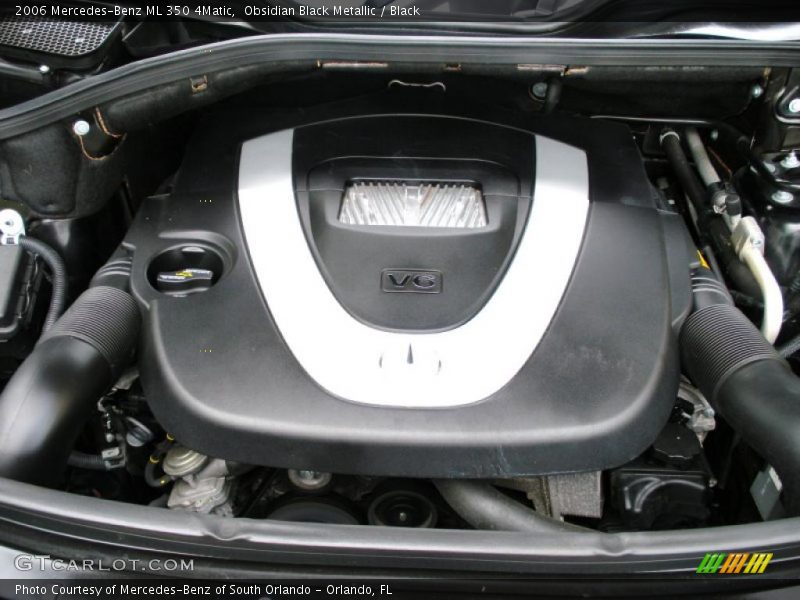 Obsidian Black Metallic / Black 2006 Mercedes-Benz ML 350 4Matic