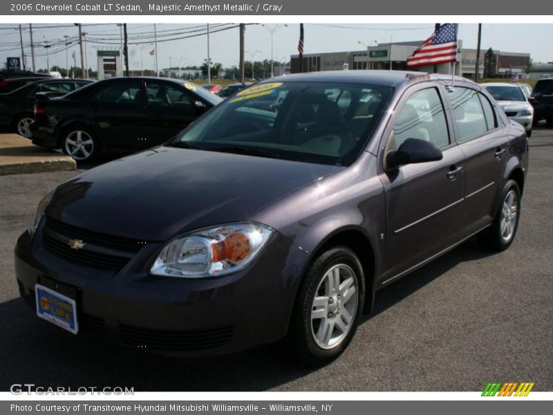 Majestic Amethyst Metallic / Gray 2006 Chevrolet Cobalt LT Sedan