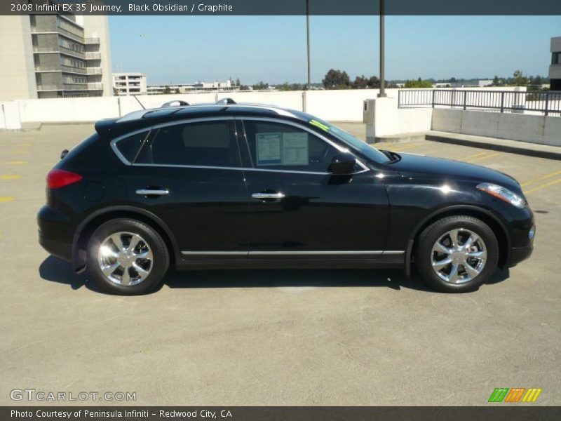 Black Obsidian / Graphite 2008 Infiniti EX 35 Journey