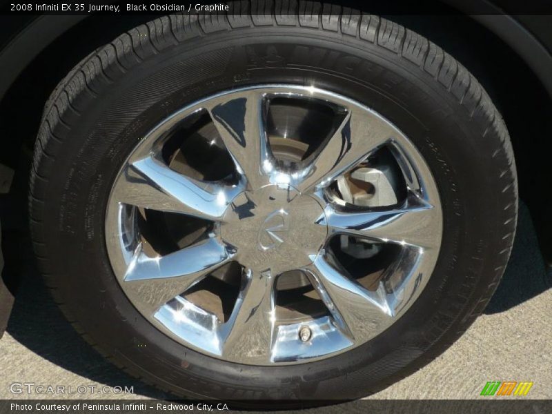 Black Obsidian / Graphite 2008 Infiniti EX 35 Journey