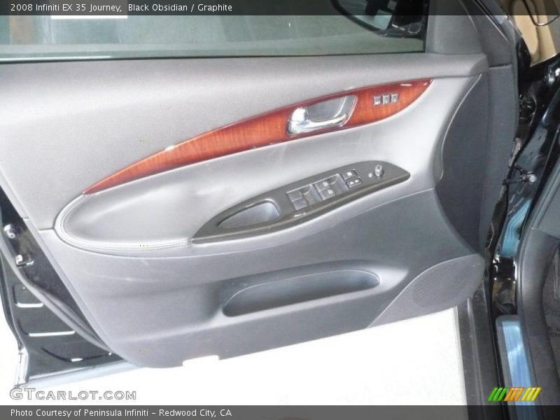 Black Obsidian / Graphite 2008 Infiniti EX 35 Journey