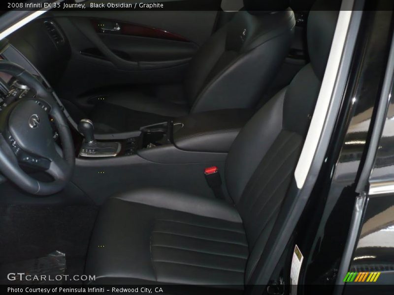 Black Obsidian / Graphite 2008 Infiniti EX 35 Journey