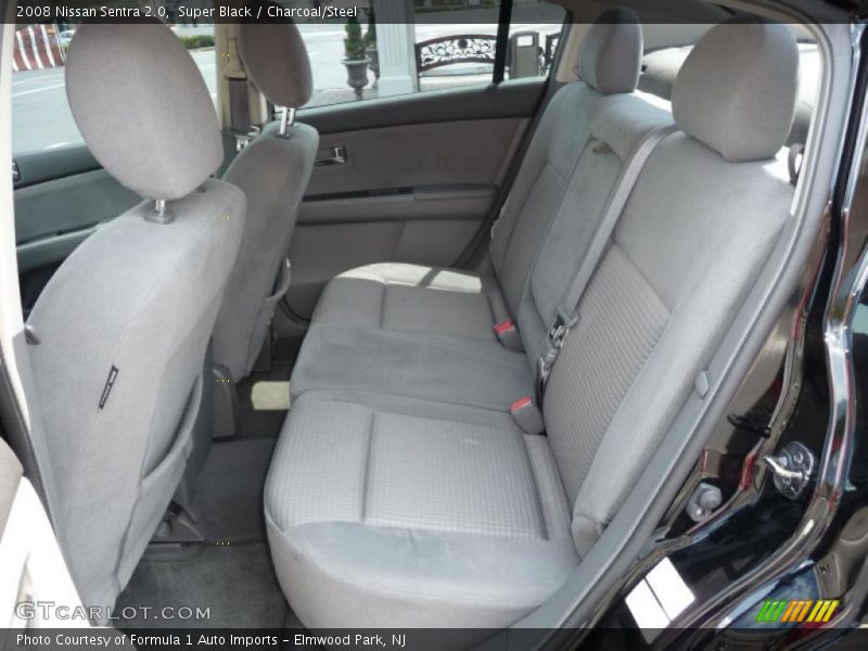 Super Black / Charcoal/Steel 2008 Nissan Sentra 2.0