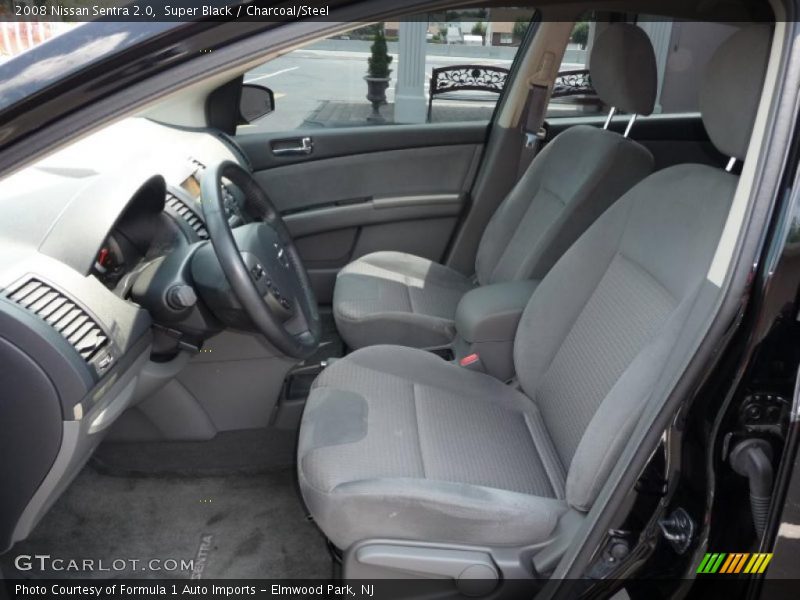 Super Black / Charcoal/Steel 2008 Nissan Sentra 2.0