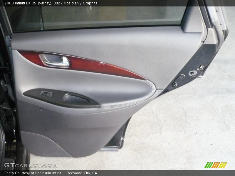 Black Obsidian / Graphite 2008 Infiniti EX 35 Journey