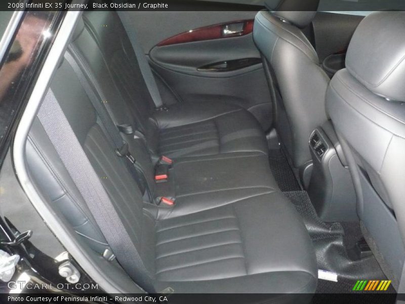 Black Obsidian / Graphite 2008 Infiniti EX 35 Journey