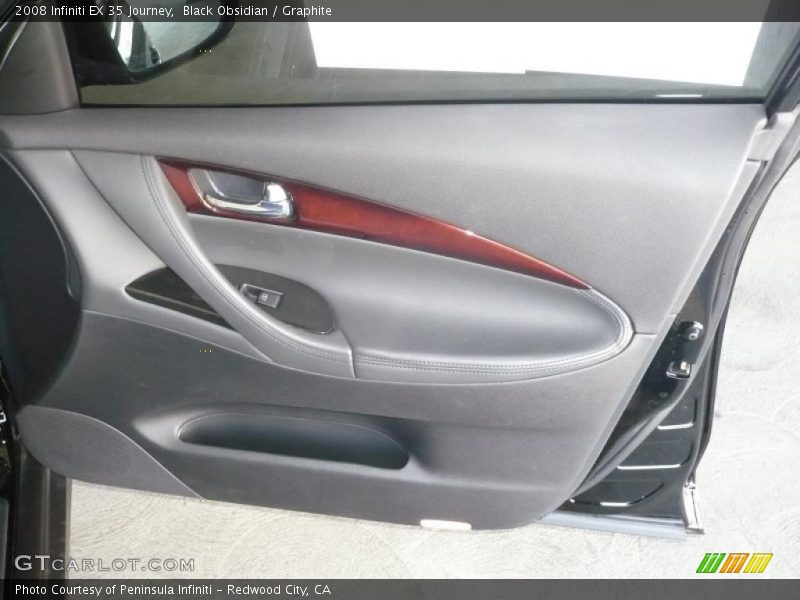 Black Obsidian / Graphite 2008 Infiniti EX 35 Journey