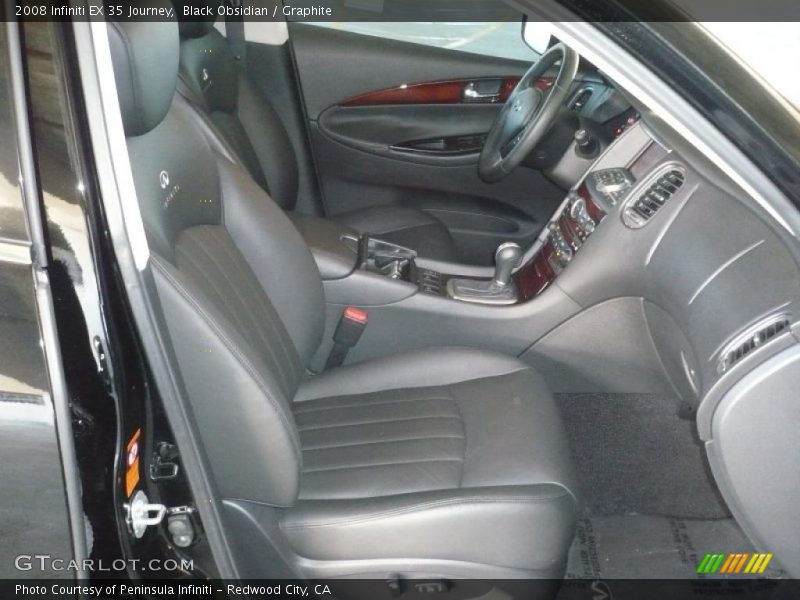 Black Obsidian / Graphite 2008 Infiniti EX 35 Journey