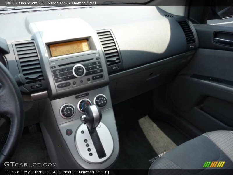 Super Black / Charcoal/Steel 2008 Nissan Sentra 2.0