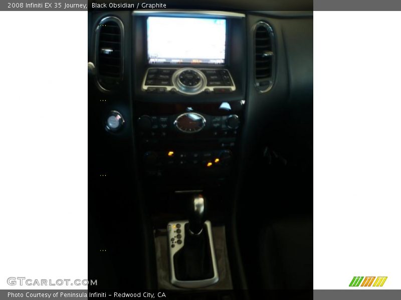 Black Obsidian / Graphite 2008 Infiniti EX 35 Journey