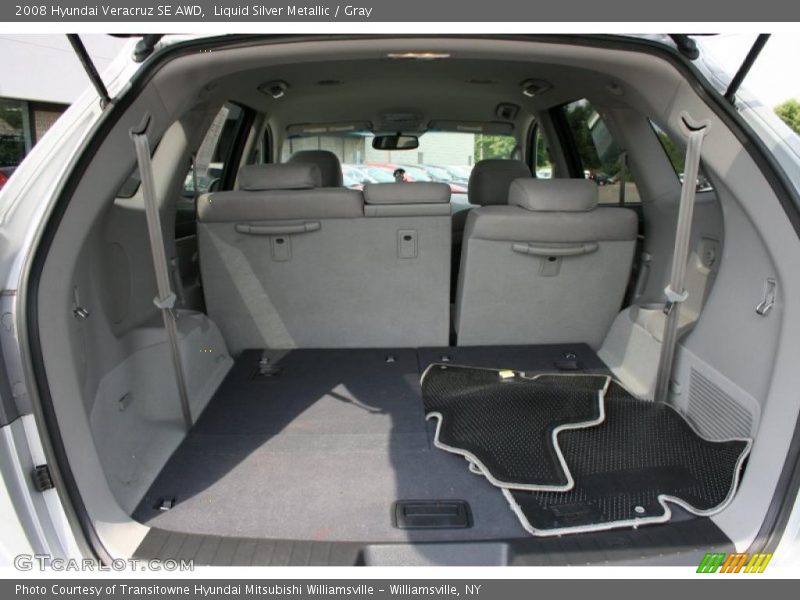 Liquid Silver Metallic / Gray 2008 Hyundai Veracruz SE AWD