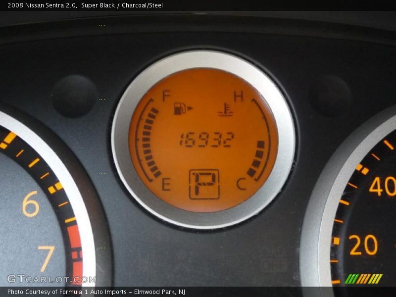 Super Black / Charcoal/Steel 2008 Nissan Sentra 2.0