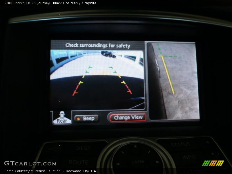 Black Obsidian / Graphite 2008 Infiniti EX 35 Journey