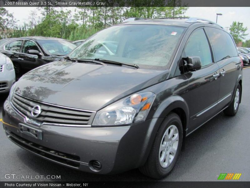 Smoke Gray Metallic / Gray 2007 Nissan Quest 3.5 SL