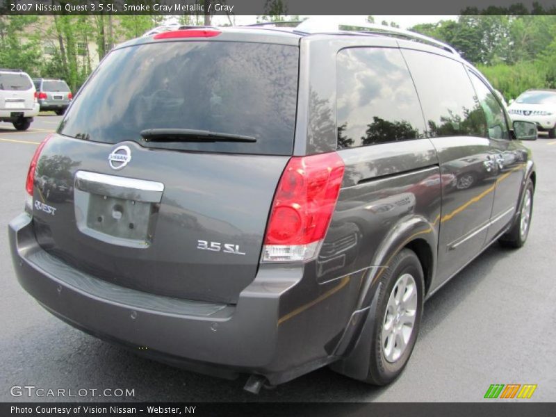 Smoke Gray Metallic / Gray 2007 Nissan Quest 3.5 SL