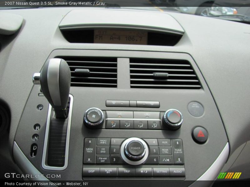 Smoke Gray Metallic / Gray 2007 Nissan Quest 3.5 SL