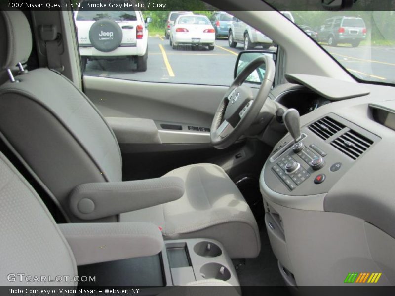 Smoke Gray Metallic / Gray 2007 Nissan Quest 3.5 SL