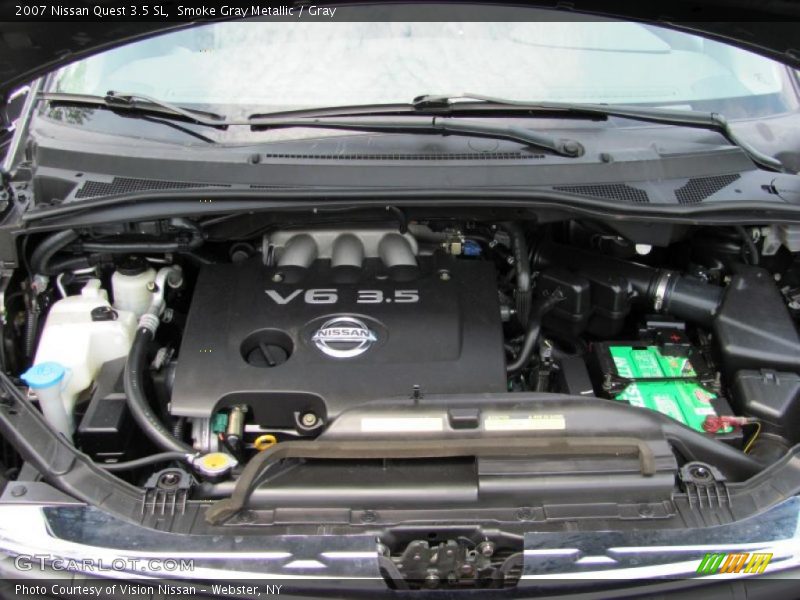 Smoke Gray Metallic / Gray 2007 Nissan Quest 3.5 SL
