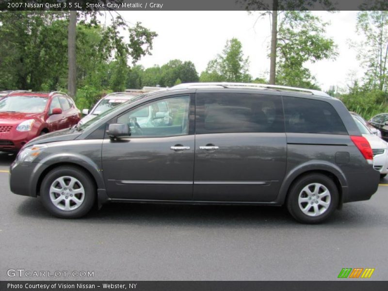 Smoke Gray Metallic / Gray 2007 Nissan Quest 3.5 SL