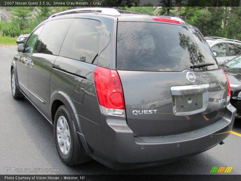 Smoke Gray Metallic / Gray 2007 Nissan Quest 3.5 SL