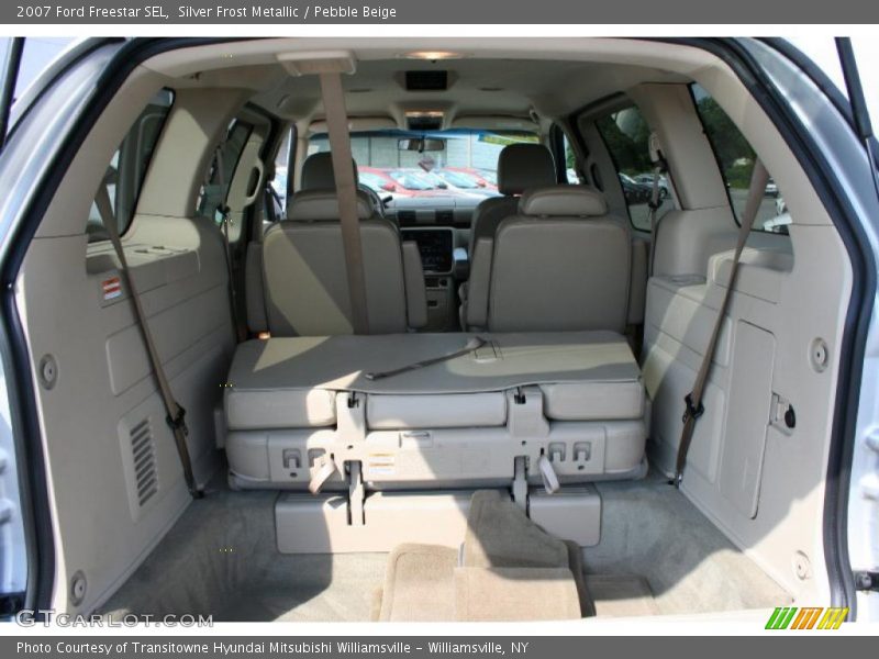 Silver Frost Metallic / Pebble Beige 2007 Ford Freestar SEL