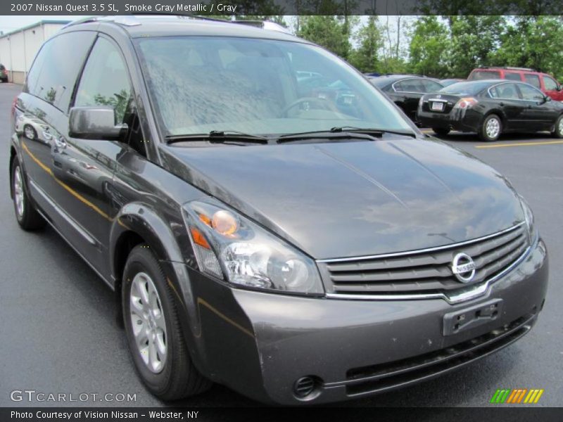 Smoke Gray Metallic / Gray 2007 Nissan Quest 3.5 SL