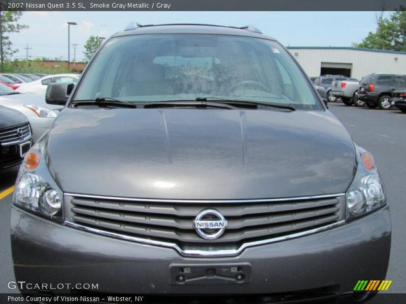 Smoke Gray Metallic / Gray 2007 Nissan Quest 3.5 SL