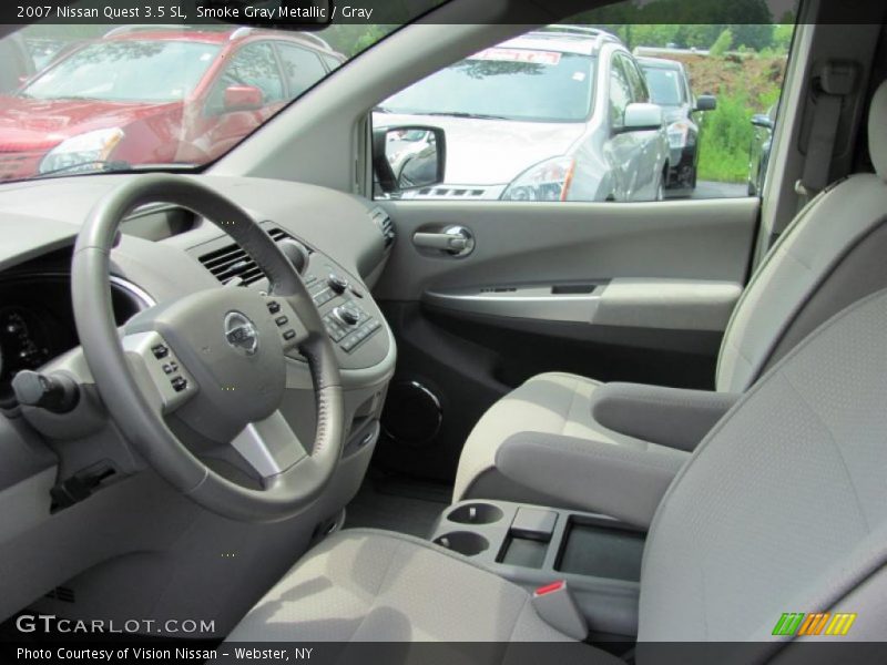 Smoke Gray Metallic / Gray 2007 Nissan Quest 3.5 SL
