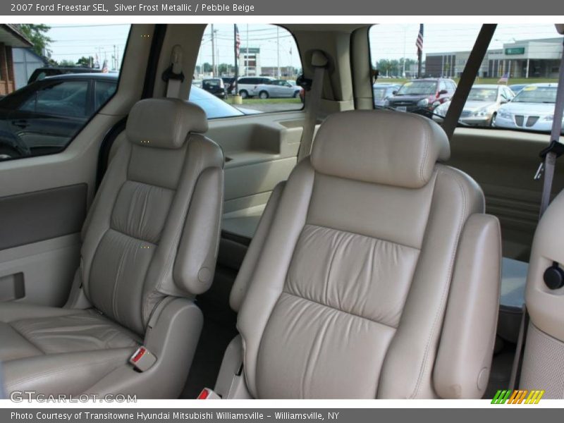 Silver Frost Metallic / Pebble Beige 2007 Ford Freestar SEL