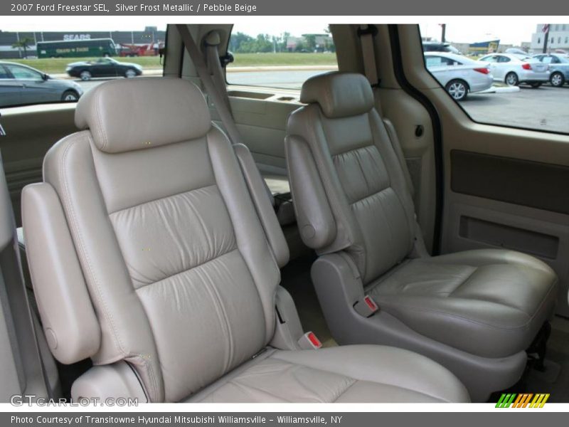 Silver Frost Metallic / Pebble Beige 2007 Ford Freestar SEL