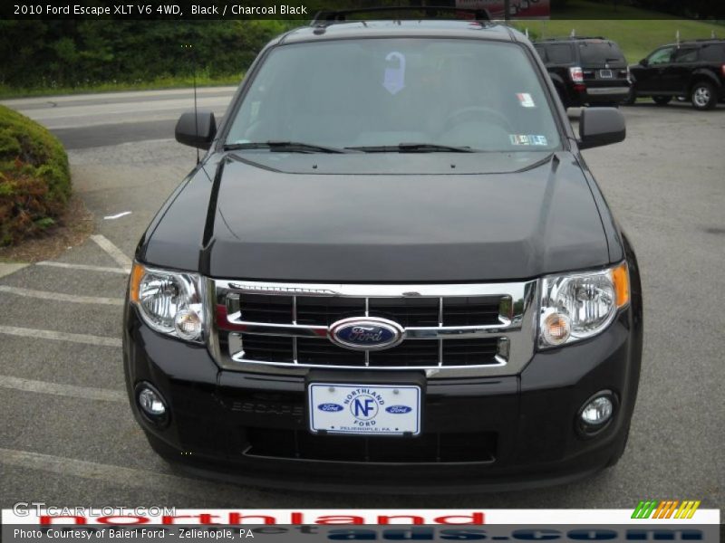 Black / Charcoal Black 2010 Ford Escape XLT V6 4WD