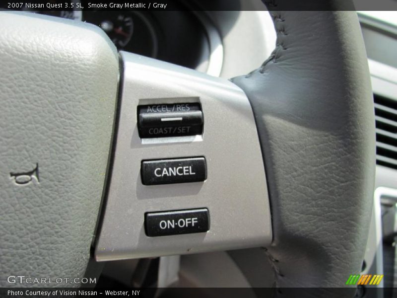 Smoke Gray Metallic / Gray 2007 Nissan Quest 3.5 SL