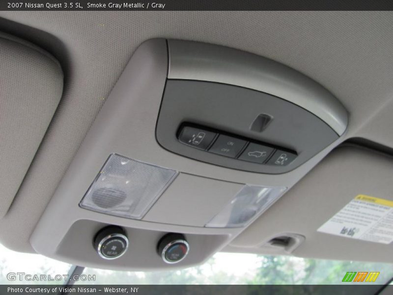 Smoke Gray Metallic / Gray 2007 Nissan Quest 3.5 SL