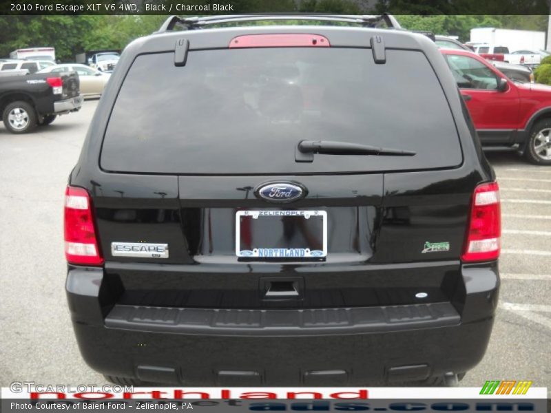 Black / Charcoal Black 2010 Ford Escape XLT V6 4WD