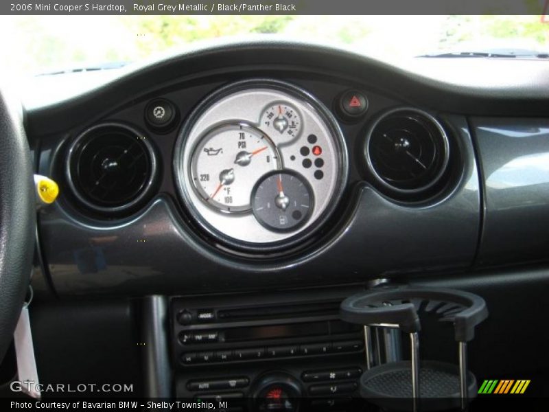 Royal Grey Metallic / Black/Panther Black 2006 Mini Cooper S Hardtop