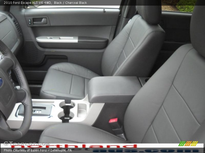 Black / Charcoal Black 2010 Ford Escape XLT V6 4WD